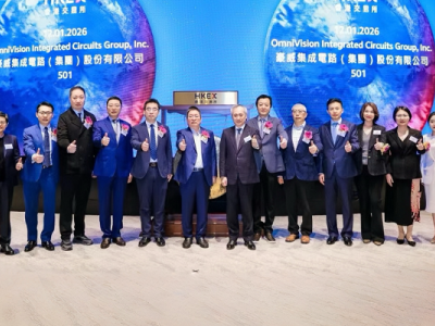 豪威集團(tuán)成功登陸港交所 基石投資者助力 全球第三大圖像傳感器供應(yīng)商啟新程