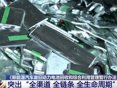 首部部門規章落地！新能源汽車動力電池回收開啟全維度規范管理