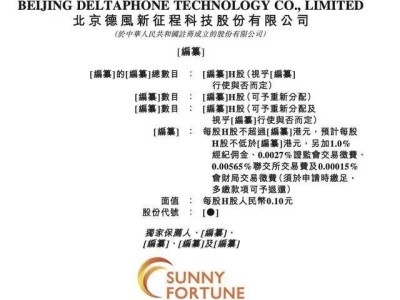 德風科技沖刺港股IPO:聚焦AIoT領域,近年業績波動中顯增長潛力