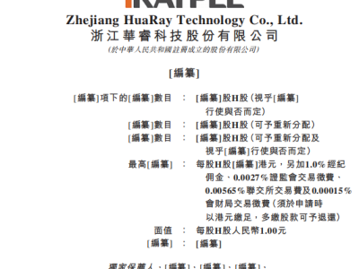 大華旗下華睿科技赴港IPO：聚焦機器視覺與AMR，研發團隊超六成