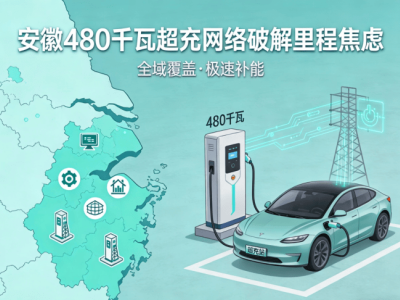 安徽構建智能充電網絡:大功率+"多場景創新破解新能源汽車充電困局