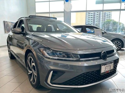 金屬灰涂裝彰顯高級質感,新一代大眾捷達JETTA驚艷登場亮相