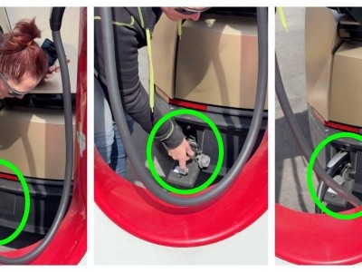 特斯拉Cybercab原型車現手動充電接口,無線充電計劃遇現實挑戰?