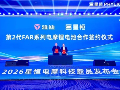 星恒攜手12大車企發力電摩市場,鋰電技術引領電摩產業邁向新征程