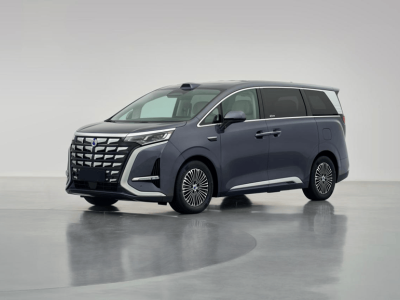 新款騰勢D9 EV版公告亮相:前臉新顏登場,動力續航雙升級引期待