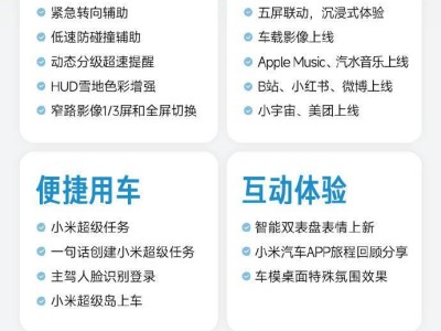 2025年小米汽車功能大煥新！200+項更新落地，車主鐘愛的十大功能揭曉