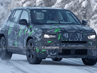 新款Jeep Avenger冬季測試諜照流出 2027年發布內飾動力全面升級