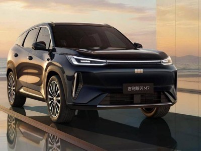 吉利銀河M7全球首秀 10萬級插混SUV新選擇 運動造型配長續航