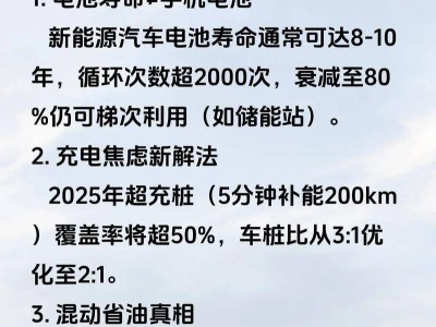 油車省心電車省油？長期用車成本大起底：電池更換這筆賬要算清