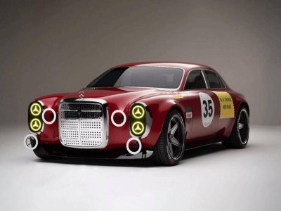 奔馳全新概念車亮相:以現代設計語言重現1971年“紅豬”傳奇風采