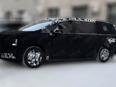 尊界MPV諜照流出,攜家族設計增程動力入場,百萬級市場能否突圍?