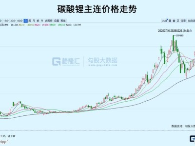 漲價潮，輪到碳酸鋰了？