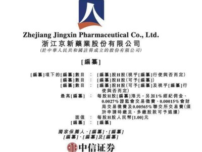 京新藥業遞招股書：呂鋼夫婦控股超三成，海歸女兒呂佳琦任執董