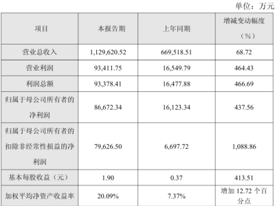 佰維存儲2025年業績亮眼：營收112.96億，歸母凈利潤飆升至8.67億