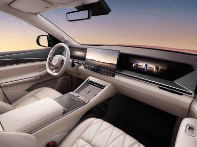 比亞迪大唐內(nèi)飾官圖亮相！三排座椅配冰箱大屏，3月5日首發(fā)或掀大型SUV新潮流