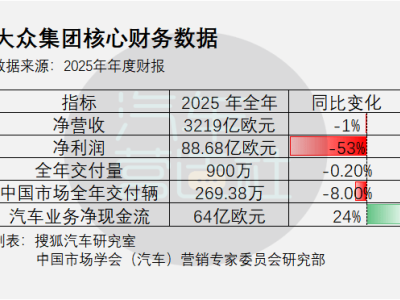 2025年大眾利潤承壓：中國市場發起產品攻勢 總部“瘦身”謀轉型