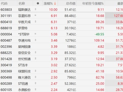 A股網(wǎng)絡(luò)安全概念股集體走強(qiáng)，華勝天成漲超6%