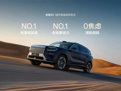 極氪8X動(dòng)力信息揭曉：混動(dòng)三電機(jī)兆瓦電驅(qū) 零百加速2秒級(jí)實(shí)力超群