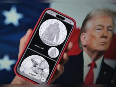 打破慣例!美國首見在任總統登紀念幣