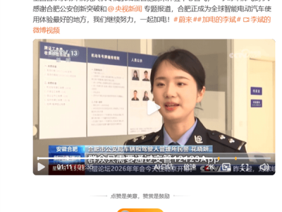 合肥開通全國首條機動車牌無人機專線 新能源車主提車即上牌 領牌零跑腿