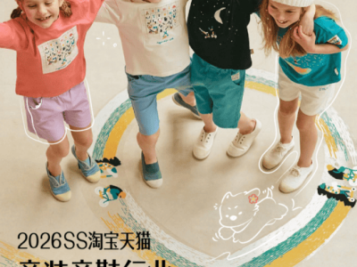 2026年春夏淘寶天貓童裝童鞋新趨勢：風格、品類與消費需求全解析