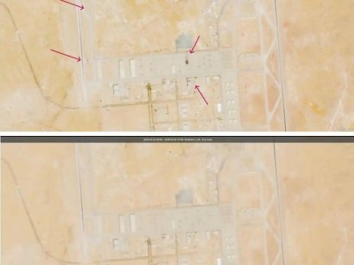 伊朗公布打擊沙特美軍設(shè)施最新衛(wèi)星對(duì)比圖