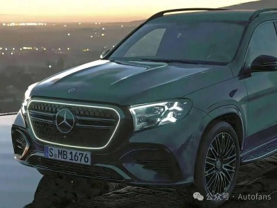 新款GLS與邁巴赫GLS即將首發 發光格柵配縱向燈組設計吸睛