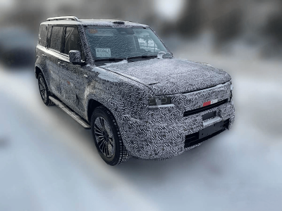 哈弗新旗艦SUV諜照流出!方盒子造型配激光雷達,六座布局或成亮點