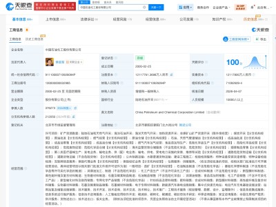 中國石化減資至1211.8億