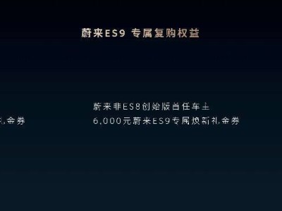 蔚來ES9正式登場：以科技重塑行政旗艦SUV，開啟純電出行新境界