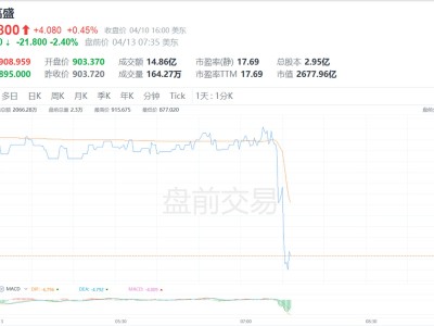 高盛盤前跳水跌近3%