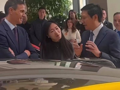 西班牙首相桑切斯訪華首站赴小米科技園，試乘新車探技術(shù)，共話中西科技合作新篇