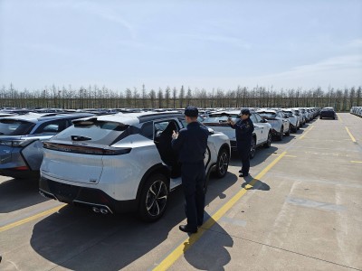 一季度上海口岸國產新能源車“出海”加速 兩大碼頭雙輪驅動創佳績