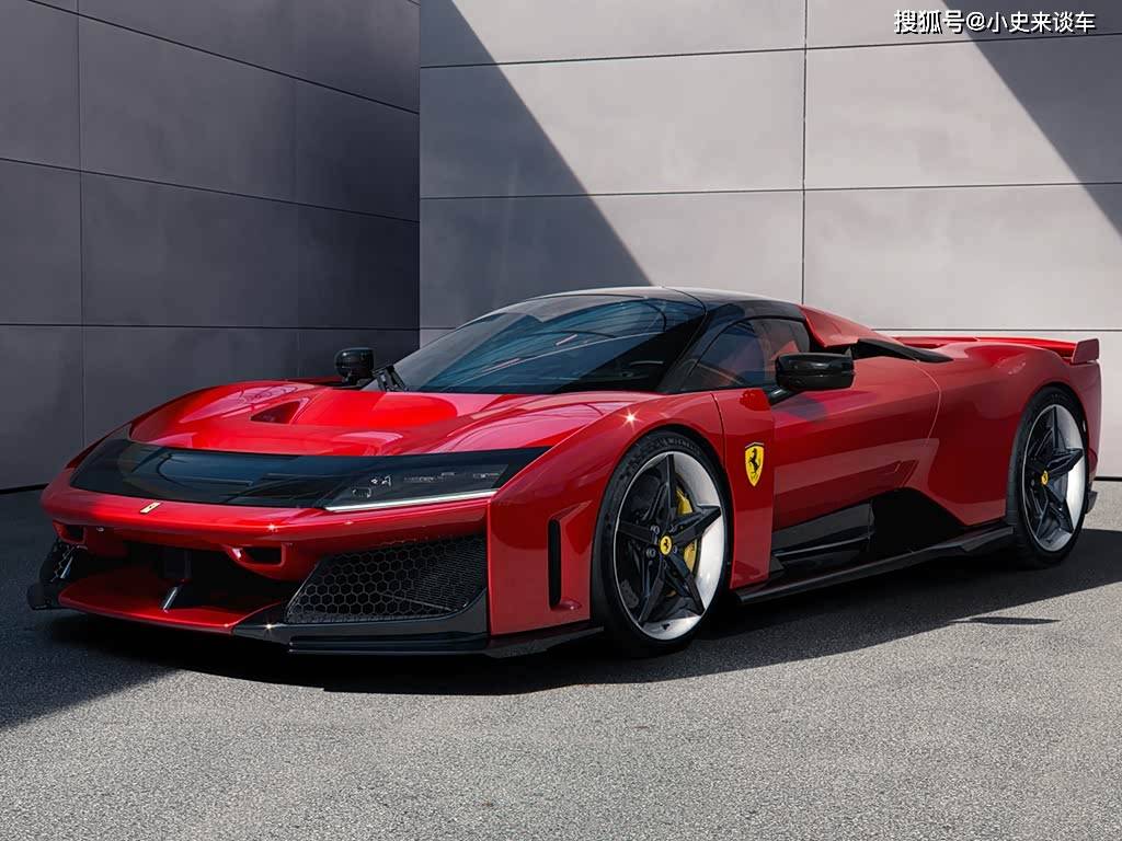 法拉利F80車身側面