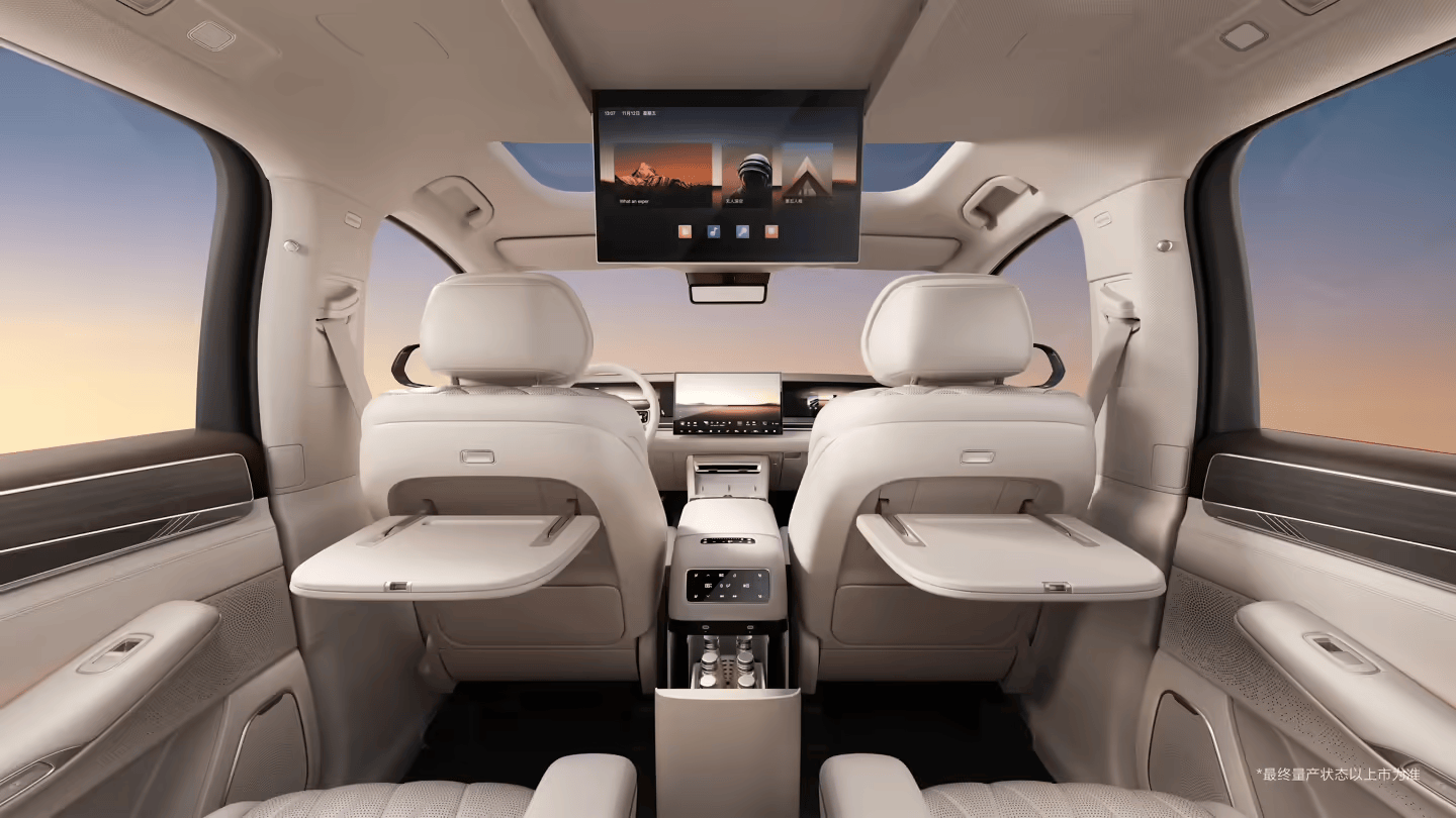 比亞迪大唐內飾圖