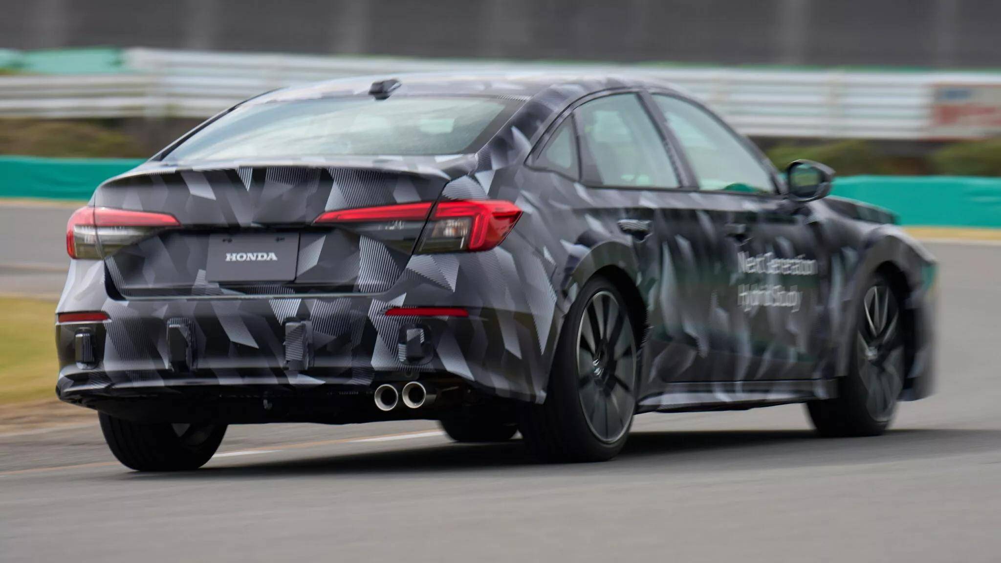 新一代本田思域渲染圖