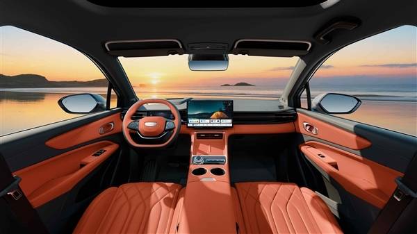 吉利博越REV內(nèi)飾