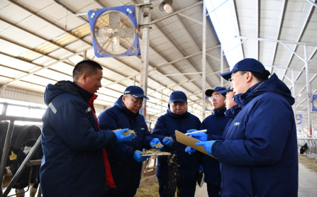 蒙牛派駐技術團隊開展駐場服務 圖源:蒙牛乳業